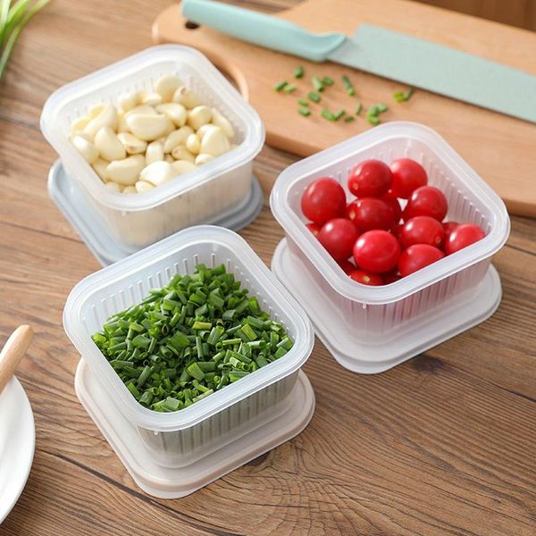 ginger, garlic and onion storage box household portable square plastic transparent water bowl refrigerator sealed bottles & jars
ginger, garlic and onion storage box household portable square plastic transparent water bowl refrigerator sealed bottles & jars