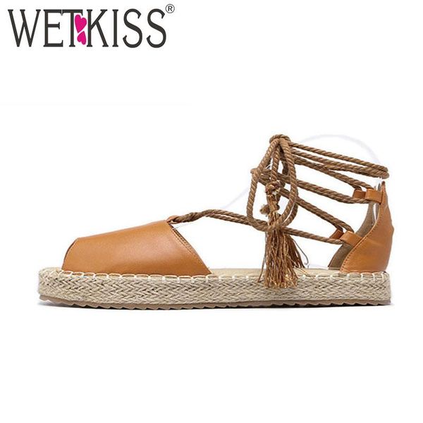summer casual sandals women fisherman shoes lace up straw weave flats ladies footwear espadrilles platform, Black
summer casual sandals women fisherman shoes lace up straw weave flats ladies footwear espadrilles platform, Black
