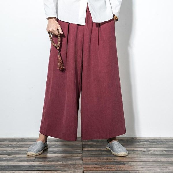loldeal men autumn style loose cozy stereo cropped long pleated men's pants youth tide comfortable wide leg, Black
loldeal men autumn style loose cozy stereo cropped long pleated men's pants youth tide comfortable wide leg, Black