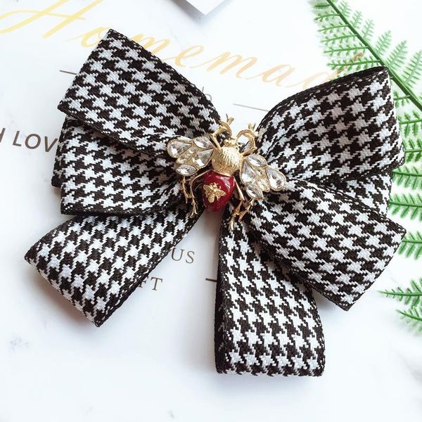 neck ties retro bee bowtie women's korean british college style bank shirt bow tie collar flower brooch accessories jewelry gifts, Blue;purple