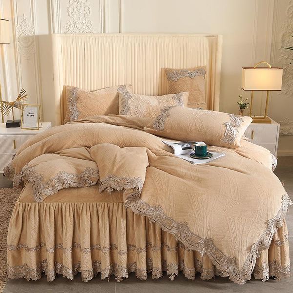 bedding sets elegant lace carved velvet comforter set size soft duvet cover king 220x240cm bedspread with 2 pillowcases
bedding sets elegant lace carved velvet comforter set size soft duvet cover king 220x240cm bedspread with 2 pillowcases