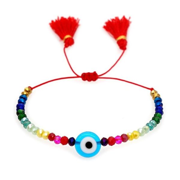 beaded, strands lucky evil eye bracelets for women colorful rainbow crystal beaded tassel lace up handmade braided red rope jewelry, Black
beaded, strands lucky evil eye bracelets for women colorful rainbow crystal beaded tassel lace up handmade braided red rope jewelry, Black