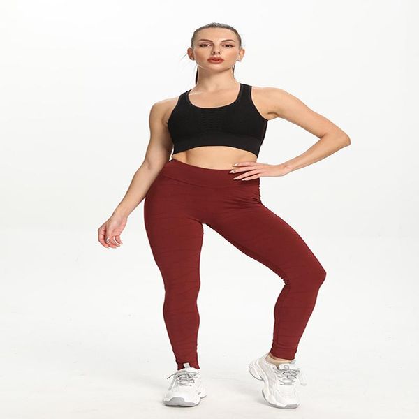 yoga outfits high waist fitness pants seamless push up sports gym leggings ripple jacquard solid color women sportswear, White;red
yoga outfits high waist fitness pants seamless push up sports gym leggings ripple jacquard solid color women sportswear, White;red