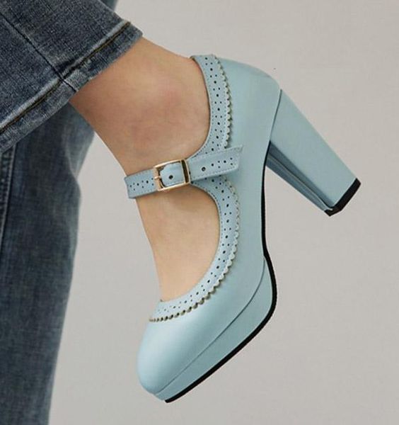 dress shoes eagsity retro mary jane high heel pumps lady wedding cosplay office party dancing, Black
dress shoes eagsity retro mary jane high heel pumps lady wedding cosplay office party dancing, Black