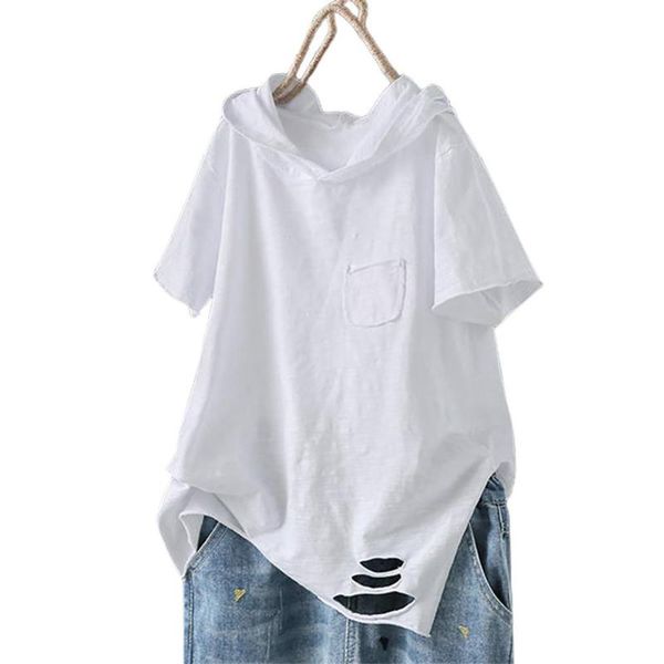 women's t-shirt women t-shirts casual solid color short sleeve ripped giraffe print loose hoodie clothing 2021 y2k aesthetic, White
women's t-shirt women t-shirts casual solid color short sleeve ripped giraffe print loose hoodie clothing 2021 y2k aesthetic, White