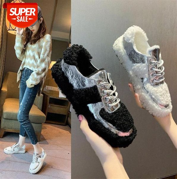 plush shoes for women's outer wear, flat-bottomed plus velvet casual maternity shoes, student korean lace-up peas #lc2l
plush shoes for women's outer wear, flat-bottomed plus velvet casual maternity shoes, student korean lace-up peas #lc2l