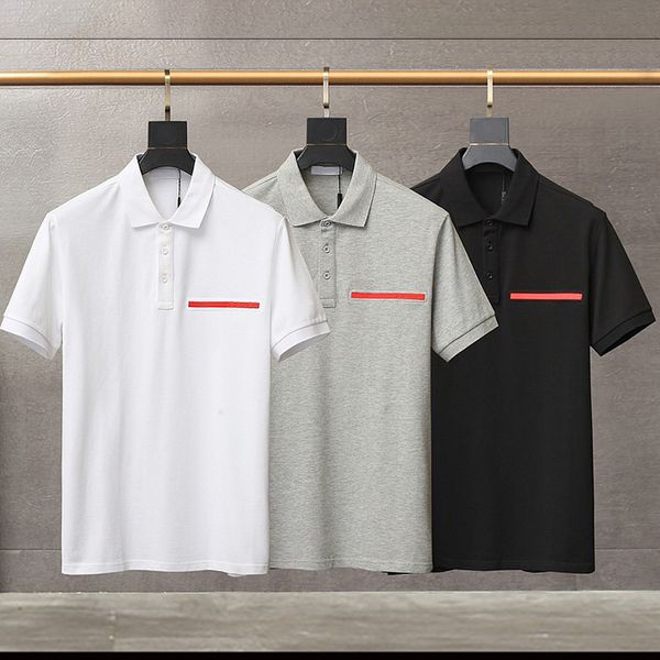 20ss mens polos classic fashion casual t shirts lapel red rubber letters lettering embroidery comfortable high-quality material tees, White;black
20ss mens polos classic fashion casual t shirts lapel red rubber letters lettering embroidery comfortable high-quality material tees, White;black