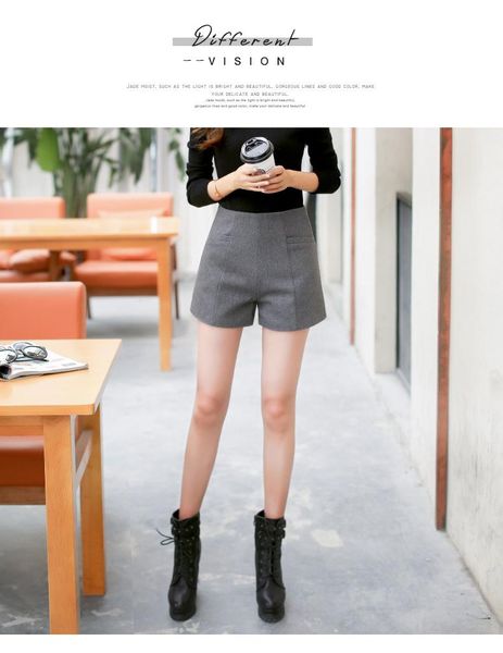 women's shorts autumn winter design fashion women high waist boot cut woolen warm thickening wide leg plus size smlxlxxl, White;black
women's shorts autumn winter design fashion women high waist boot cut woolen warm thickening wide leg plus size smlxlxxl, White;black