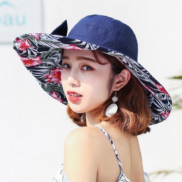 wide brim hats straw hat ladies holiday empty sun cap bow big eaves beach sunscreen, Blue;gray
wide brim hats straw hat ladies holiday empty sun cap bow big eaves beach sunscreen, Blue;gray