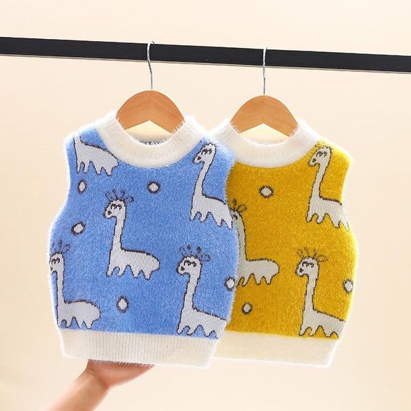 waistcoat autumn and winter baby knitted vest boys cartoon round neck sleeveless sweater, Camo
waistcoat autumn and winter baby knitted vest boys cartoon round neck sleeveless sweater, Camo