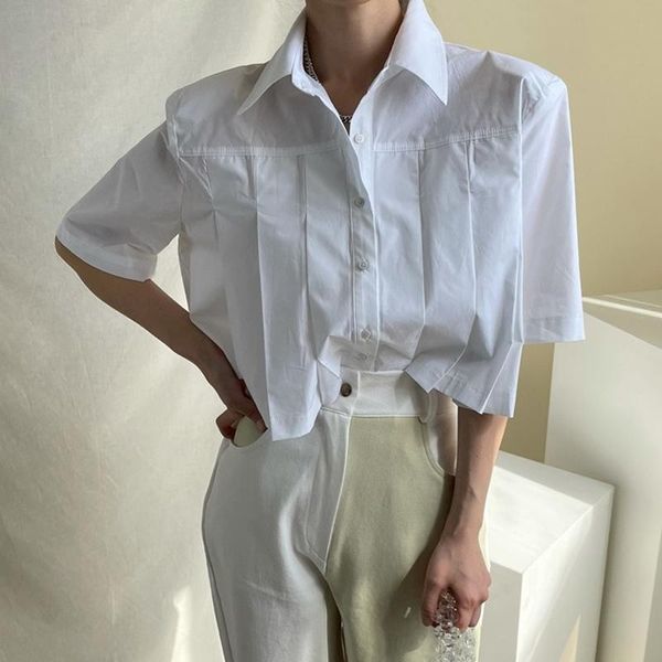 women's blouses & shirts alien kitty 2021 summer women female sleeve fashion all-match clothes office lady blouse slim t-shirts folds t, White
women's blouses & shirts alien kitty 2021 summer women female sleeve fashion all-match clothes office lady blouse slim t-shirts folds t, White