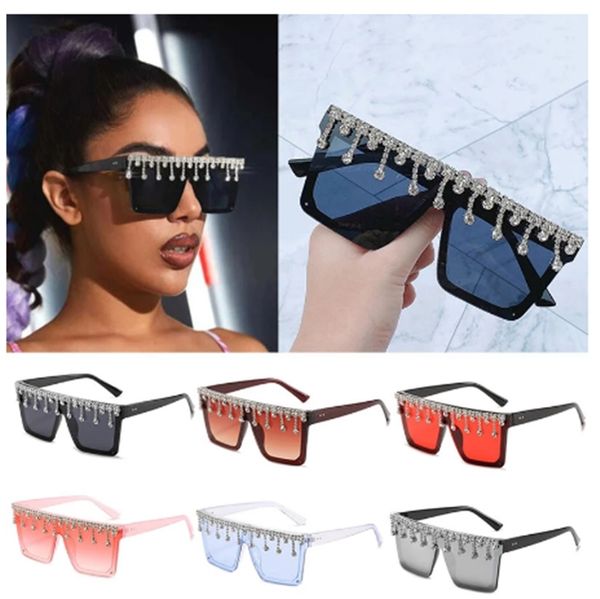 wholesale drip crystal rhinestone square sunglasses oversized shades flat sun glasses for women fashion 2021 luxury wedding, White;black
wholesale drip crystal rhinestone square sunglasses oversized shades flat sun glasses for women fashion 2021 luxury wedding, White;black