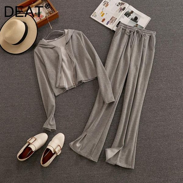 women's two piece pants deat women hooded collar sweatshirt long set fashion temperament spring autumn 2021 11d1837, White
women's two piece pants deat women hooded collar sweatshirt long set fashion temperament spring autumn 2021 11d1837, White