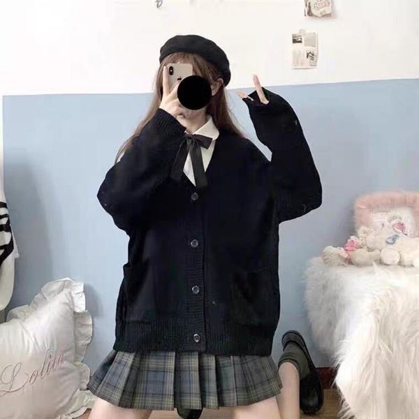 clothing sets jk japanese fashion sailor school uniform kosplay sweater string jacket anime student costume youth unique coat for girls, White
clothing sets jk japanese fashion sailor school uniform kosplay sweater string jacket anime student costume youth unique coat for girls, White