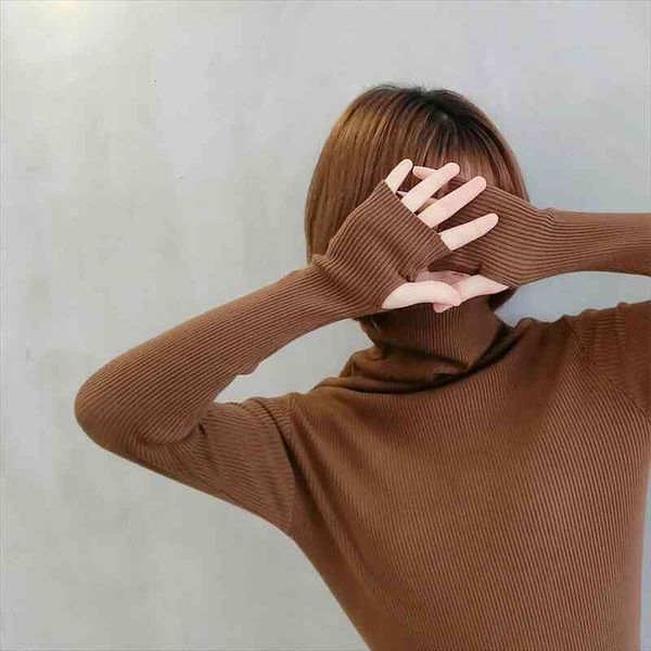 autumn winter high neck sweater womens pullover slim wear with long sleeve slim knit bottoming inside, White;black
autumn winter high neck sweater womens pullover slim wear with long sleeve slim knit bottoming inside, White;black
