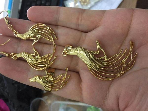 earrings & necklace gold png jewellery set crystallong tail bird pendant necklaces papua guinea wedding bridal party women girls gifts, Silver
earrings & necklace gold png jewellery set crystallong tail bird pendant necklaces papua guinea wedding bridal party women girls gifts, Silver
