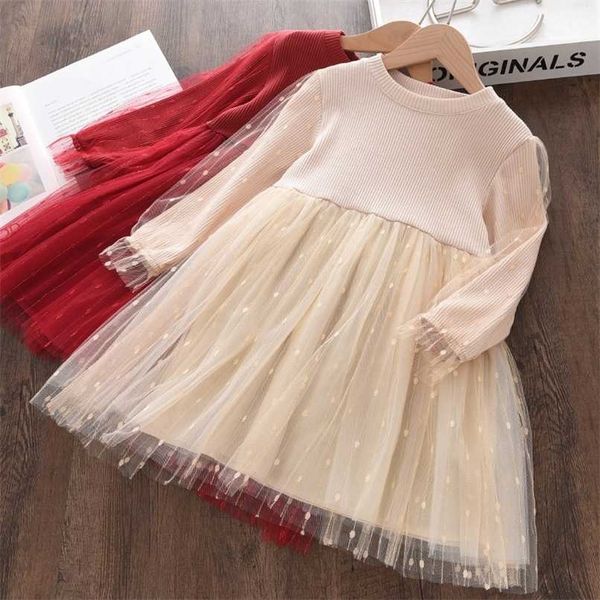 menoea baby girl cute costume fall children mesh cotton dress with long puff sleeve princess dresses winter dress for girls 211027, Red;yellow
menoea baby girl cute costume fall children mesh cotton dress with long puff sleeve princess dresses winter dress for girls 211027, Red;yellow