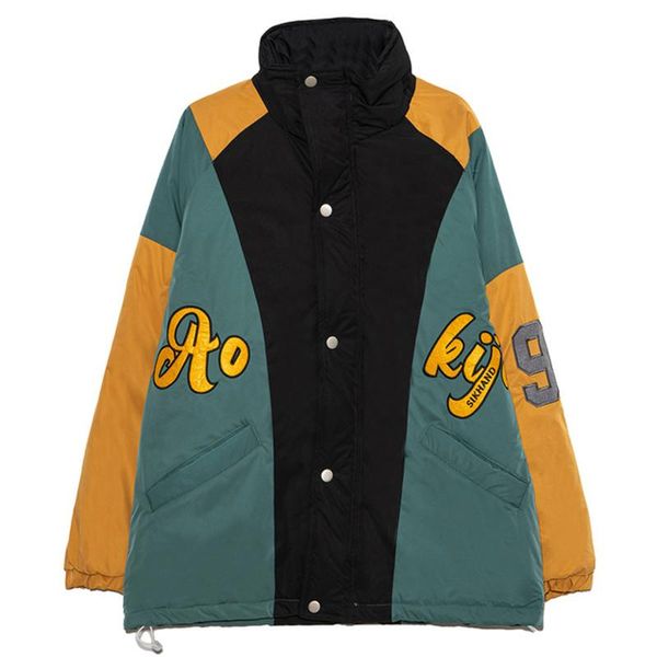 men's jackets harajuku patchwork embroidery thick warm winter male jacket clothes couple coats mens 100% cotton parkas, Black;brown
men's jackets harajuku patchwork embroidery thick warm winter male jacket clothes couple coats mens 100% cotton parkas, Black;brown