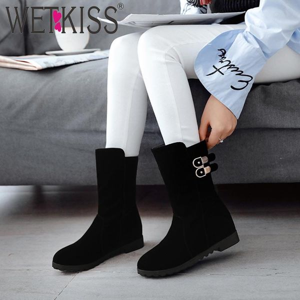 boots wetkiss black flat platform women boot thick heel belt buckle short metal decor fashion shoes casual simple non slip
boots wetkiss black flat platform women boot thick heel belt buckle short metal decor fashion shoes casual simple non slip