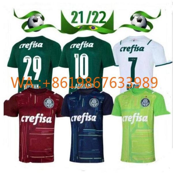 men's t-shirts 21 22 palmeiras soccer jersey luiz adriano felipe melo 2021 2022 liberator shirt men kids kits goalkeeper, White;black
men's t-shirts 21 22 palmeiras soccer jersey luiz adriano felipe melo 2021 2022 liberator shirt men kids kits goalkeeper, White;black
