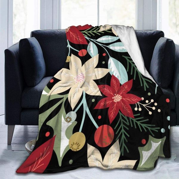 Blanket Flannel Fleece Blanket Seamless Background with Christmas Floral Design Lightweight Super Soft Cozy Bed Blanket Sofa
Blanket Flannel Fleece Blanket Seamless Background with Christmas Floral Design Lightweight Super Soft Cozy Bed Blanket Sofa
