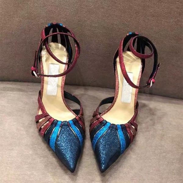 sequined women sandals pointed toe high heels summer shoes woman pumps cut-outs sandalias mujer 2021 ladies, Black
sequined women sandals pointed toe high heels summer shoes woman pumps cut-outs sandalias mujer 2021 ladies, Black