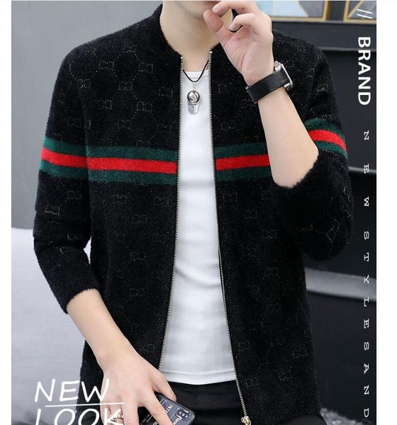 korean version of knitted cardigan men's autumn trend ins wild sweater jacket men's autumn clothes spring and autumn men's cl, White;black
korean version of knitted cardigan men's autumn trend ins wild sweater jacket men's autumn clothes spring and autumn men's cl, White;black