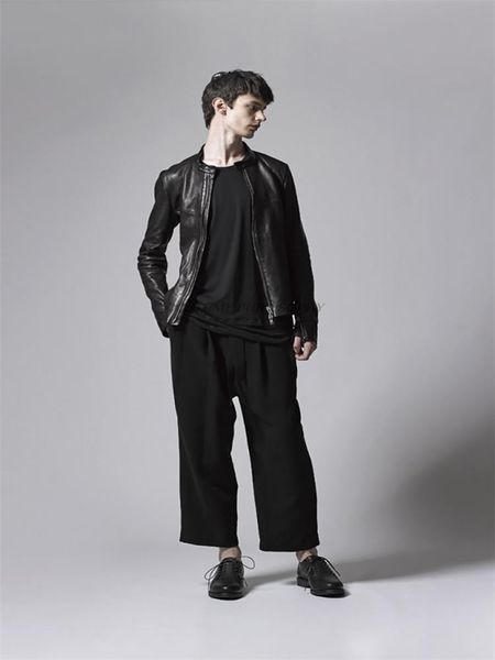men's pants clothes fashion trend singer stage style ribbon sagging haren plus-size performance suit, Black
men's pants clothes fashion trend singer stage style ribbon sagging haren plus-size performance suit, Black