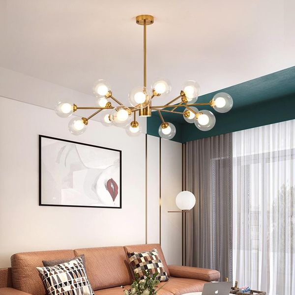 chandeliers light luxury glass ball chandelier living room creative personality golden nordic hall bedroom dining pendant lamps
chandeliers light luxury glass ball chandelier living room creative personality golden nordic hall bedroom dining pendant lamps