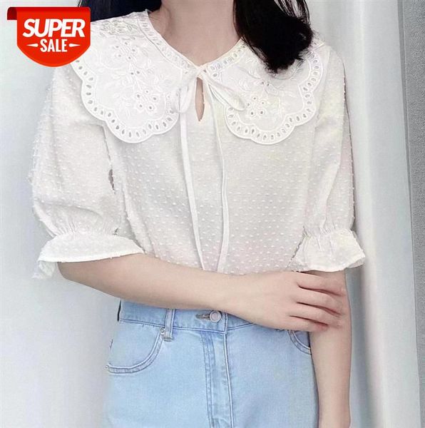 li zhiqi korean loose embroidered lace neck tie shirt women drop shoulder sleeve design sense pullover 110596 #9m1o, Black;gray
li zhiqi korean loose embroidered lace neck tie shirt women drop shoulder sleeve design sense pullover 110596 #9m1o, Black;gray