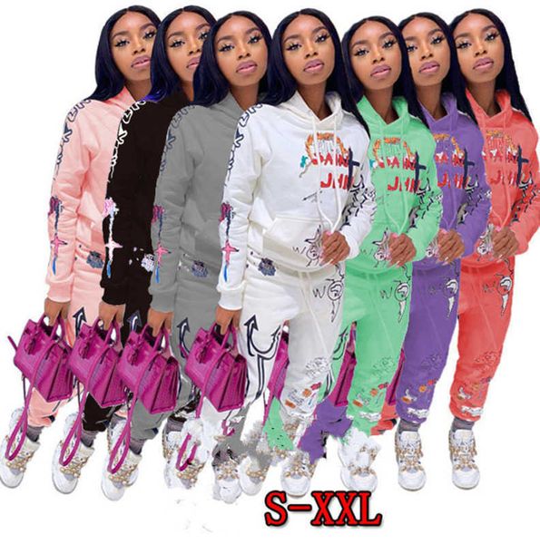 women s clothing 2 piece set winter printed two piece outfits designer tracksuit pullover hooded pants womens jogging suits plus size, Gray
women s clothing 2 piece set winter printed two piece outfits designer tracksuit pullover hooded pants womens jogging suits plus size, Gray