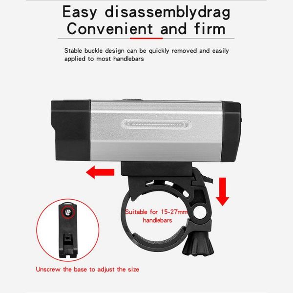 car headlights usb bicycle light waterproof headlight ipx6 lighting mode accessories 2500mah large capacity battery 104 * 50 34mm
car headlights usb bicycle light waterproof headlight ipx6 lighting mode accessories 2500mah large capacity battery 104 * 50 34mm