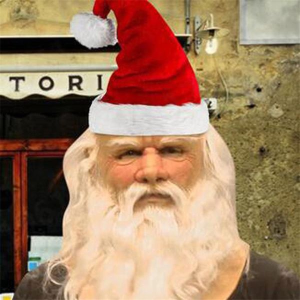 party masks funny santa claus full mask super soft face wig beard costume dress up christmas carnival halloween
party masks funny santa claus full mask super soft face wig beard costume dress up christmas carnival halloween