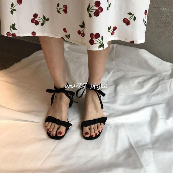 sandals summer products thick heel high heels casual suede bow tie large size sandals women1 8wq0, Black
sandals summer products thick heel high heels casual suede bow tie large size sandals women1 8wq0, Black