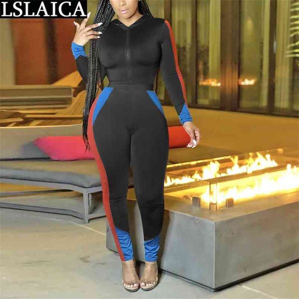sets hooded collar color matching zipper sale 2 piece set elastic waist fashion skinny fitness tracksuit ubrania damskie 210515, White
sets hooded collar color matching zipper sale 2 piece set elastic waist fashion skinny fitness tracksuit ubrania damskie 210515, White
