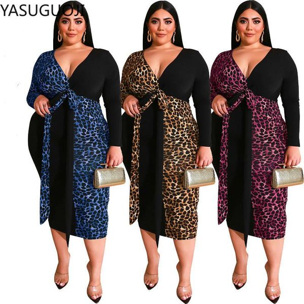 casual dresses yasuguoji plus size 5xl leopard printing womens v-neck patchwork long sleeve loose female with belt vestidos, Black;gray
casual dresses yasuguoji plus size 5xl leopard printing womens v-neck patchwork long sleeve loose female with belt vestidos, Black;gray