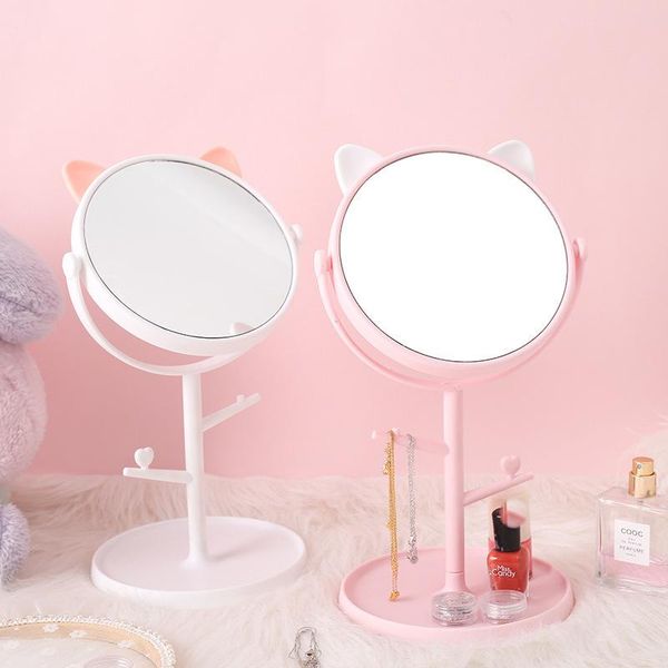 mirrors cute cat ear makeup mirror with jewelry holder 360 degree rotation desk cosmetic table counterbase use for bathroom
mirrors cute cat ear makeup mirror with jewelry holder 360 degree rotation desk cosmetic table counterbase use for bathroom