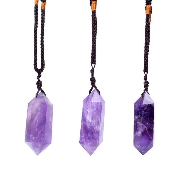 pendant necklaces facted natural amethysts pendants & women fashion purple crystal energy stone men healing reiki jewelry gift, Silver
pendant necklaces facted natural amethysts pendants & women fashion purple crystal energy stone men healing reiki jewelry gift, Silver