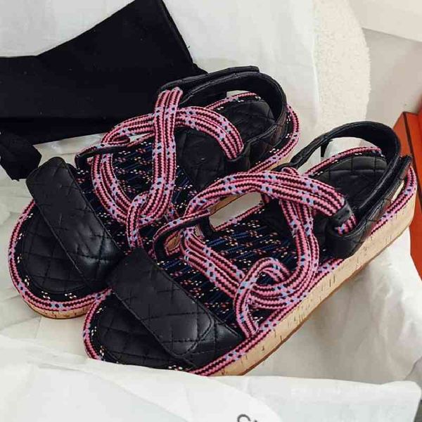 70% off wholesale flip-flops hook-loop flat sandals woman summer casual beach outdoor women fashion luxury designer sandalias rope shoes, Black
70% off wholesale flip-flops hook-loop flat sandals woman summer casual beach outdoor women fashion luxury designer sandalias rope shoes, Black