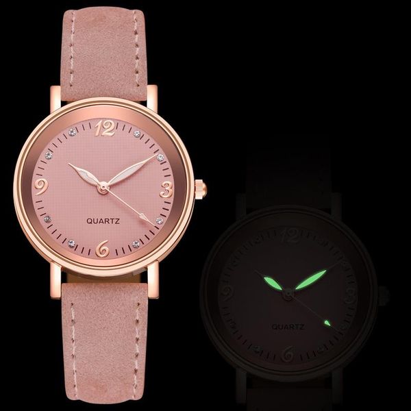 wristwatches ladies watch 2021 luminous fashion leather strap casual quartz, Slivery;brown
wristwatches ladies watch 2021 luminous fashion leather strap casual quartz, Slivery;brown
