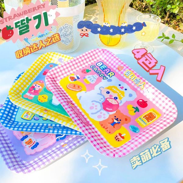 cosmetic bags & cases 11 inch melamine rectangle tray plastic waterproof cartoon bear/ deskstationery storage plate
cosmetic bags & cases 11 inch melamine rectangle tray plastic waterproof cartoon bear/ deskstationery storage plate