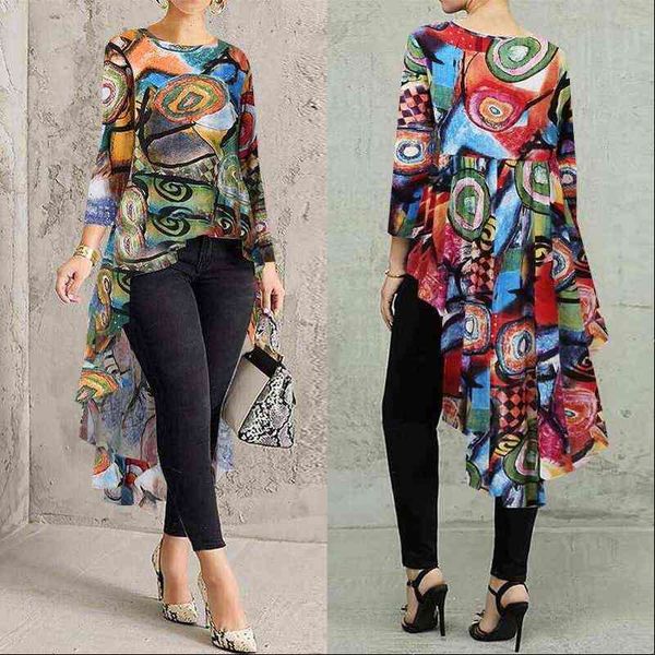 zanzea summer womens shirts asymmetrical blouse fashion women floral printed bohemian high low long shirt casual sleeve blusa mujer7, White
zanzea summer womens shirts asymmetrical blouse fashion women floral printed bohemian high low long shirt casual sleeve blusa mujer7, White