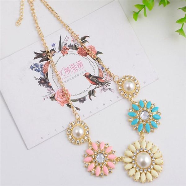 chokers pinksee sweet romantic flower design necklace beads sun floral choker for women costume elegant jewelry, Golden;silver
chokers pinksee sweet romantic flower design necklace beads sun floral choker for women costume elegant jewelry, Golden;silver