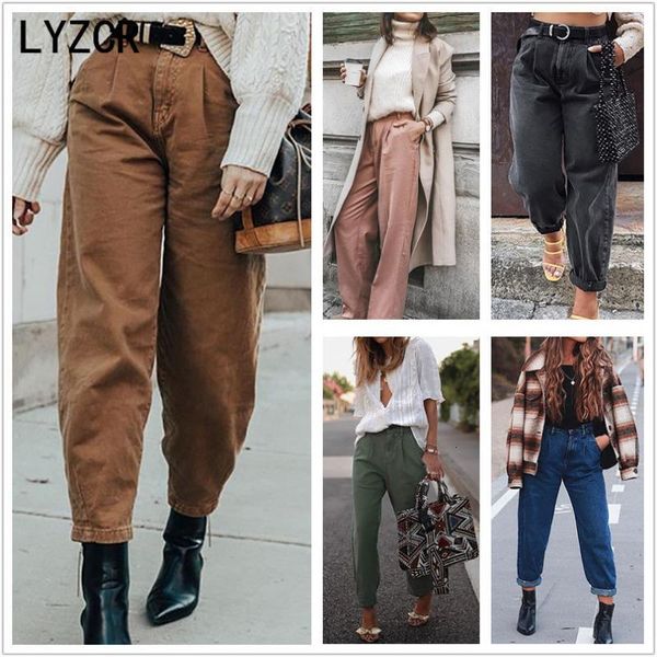 lyzcr boyfriend women's for women loose large jeans woman pink mom harem high waist trousers big size, Blue
lyzcr boyfriend women's for women loose large jeans woman pink mom harem high waist trousers big size, Blue