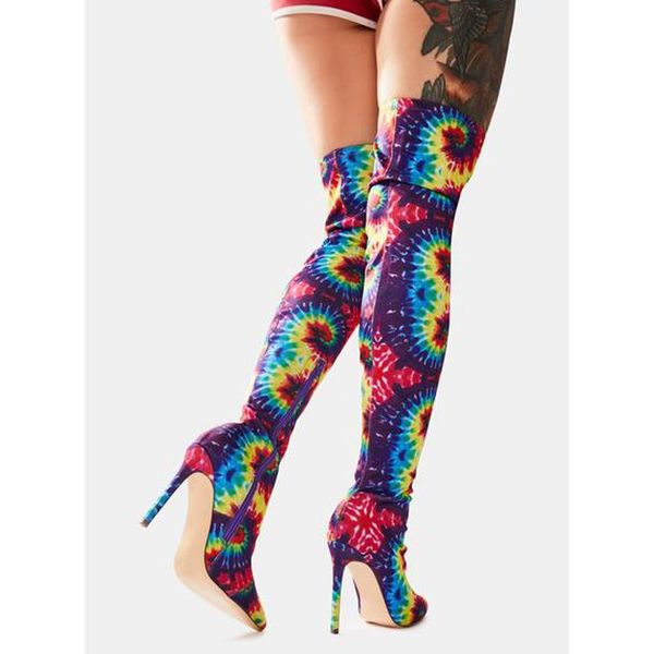 boots women's thigh high over the knee for women female spring autumn street style color printing shoes, Black
boots women's thigh high over the knee for women female spring autumn street style color printing shoes, Black
