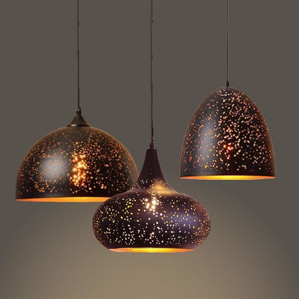 pendant lamps vintage loft industrial dining chandelier etched lampshade personalized hollow decoration black gold art
pendant lamps vintage loft industrial dining chandelier etched lampshade personalized hollow decoration black gold art