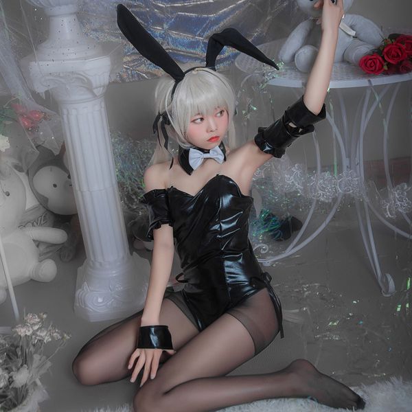 cosplay costumes fate of the sky in spring wild dome sister leather cospaly clothing lori siamese maid, Black
cosplay costumes fate of the sky in spring wild dome sister leather cospaly clothing lori siamese maid, Black