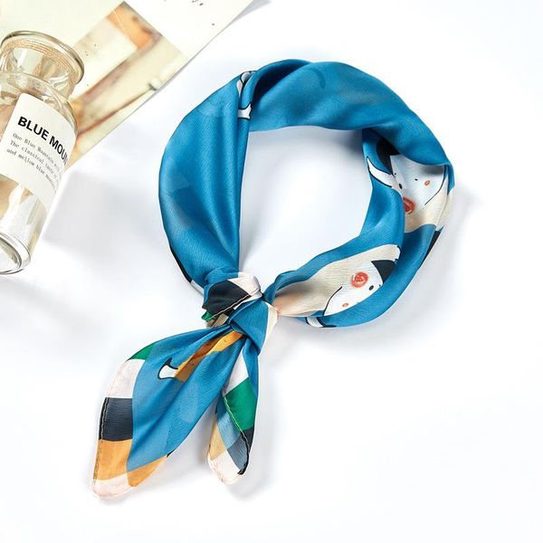scarves cute kerchief women bandana head scarf for hair fashion print silk satin scarfs female 53*53cm small headband scaves ladies, Blue;gray
scarves cute kerchief women bandana head scarf for hair fashion print silk satin scarfs female 53*53cm small headband scaves ladies, Blue;gray