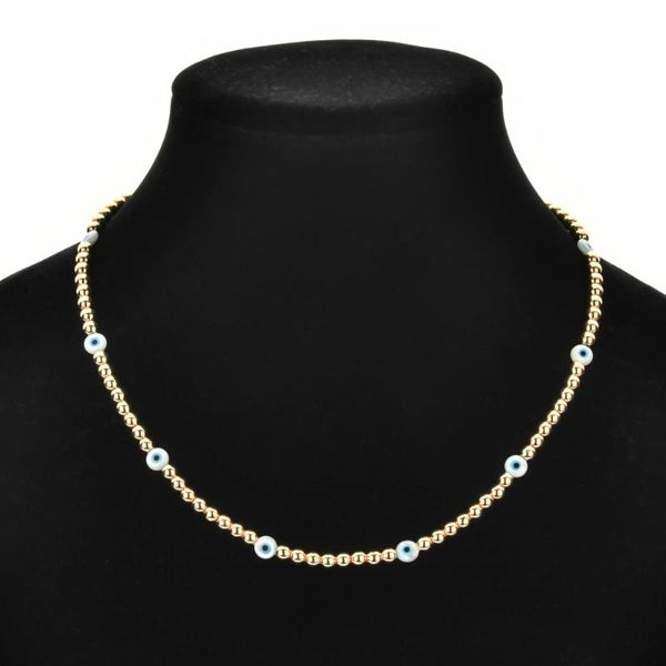 chokers zmzy cute evil eye necklace women jewelry necklaces turkish lucky fashion gold color choker chain female daily minimalist gifts, Golden;silver
chokers zmzy cute evil eye necklace women jewelry necklaces turkish lucky fashion gold color choker chain female daily minimalist gifts, Golden;silver