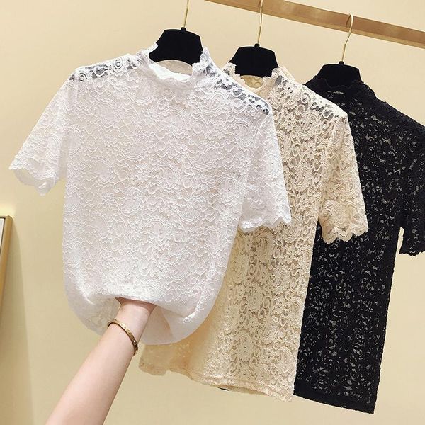 lace t shirt mujer camisetas plus size woman tshirts black femme t-shirty damskie haut elegant ladies 2021 women's t-shirt, White
lace t shirt mujer camisetas plus size woman tshirts black femme t-shirty damskie haut elegant ladies 2021 women's t-shirt, White